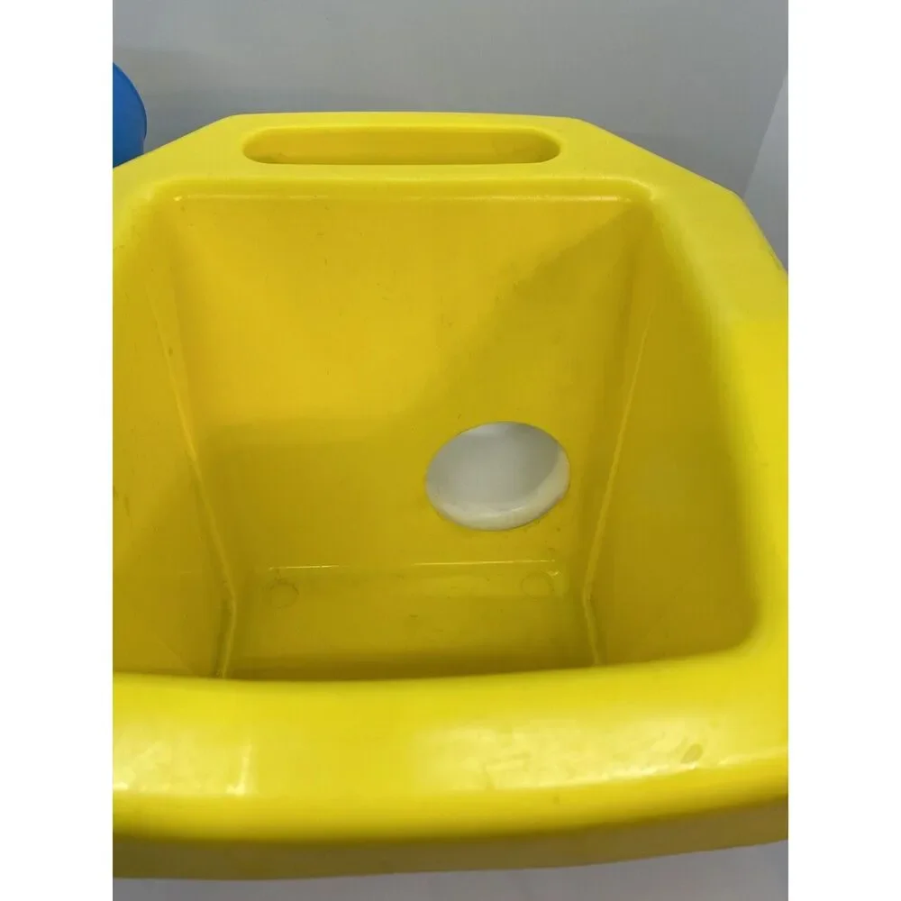 Playskool Toy Dump Truck Yellow Bed Kids Boys Girls Toddler Play vintage